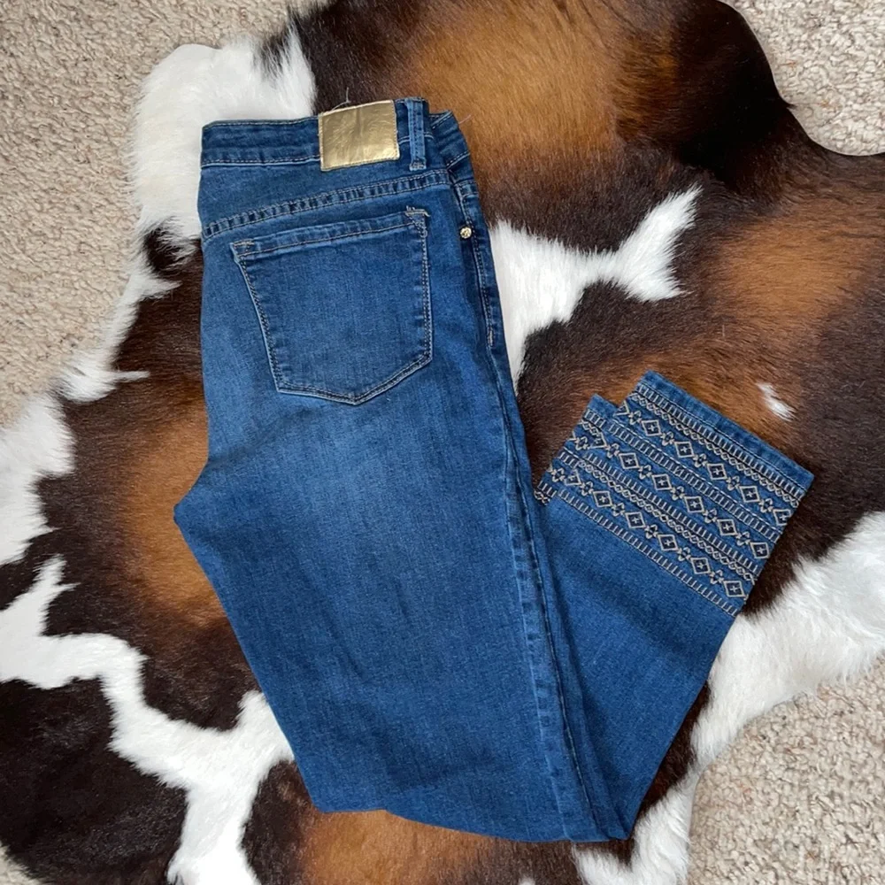 Anne Klein Skinny Ankle Jeans - Picture 1 of 3